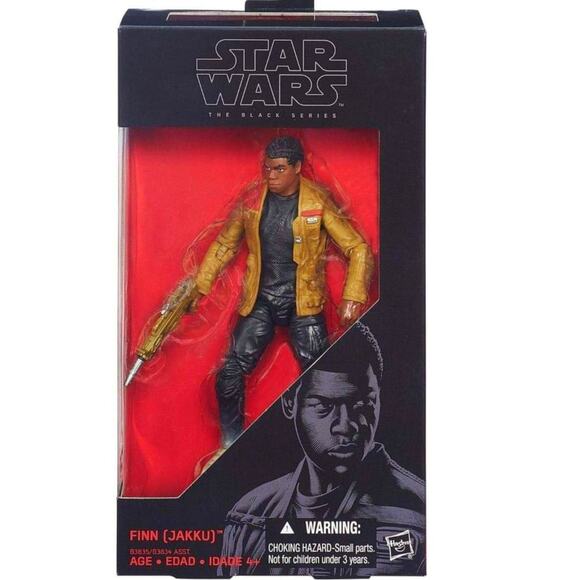 Star Wars, The Force Awakens, Black Series 6" Lead Hero, Finn (Jakku) Battler - Picture 1 of 6